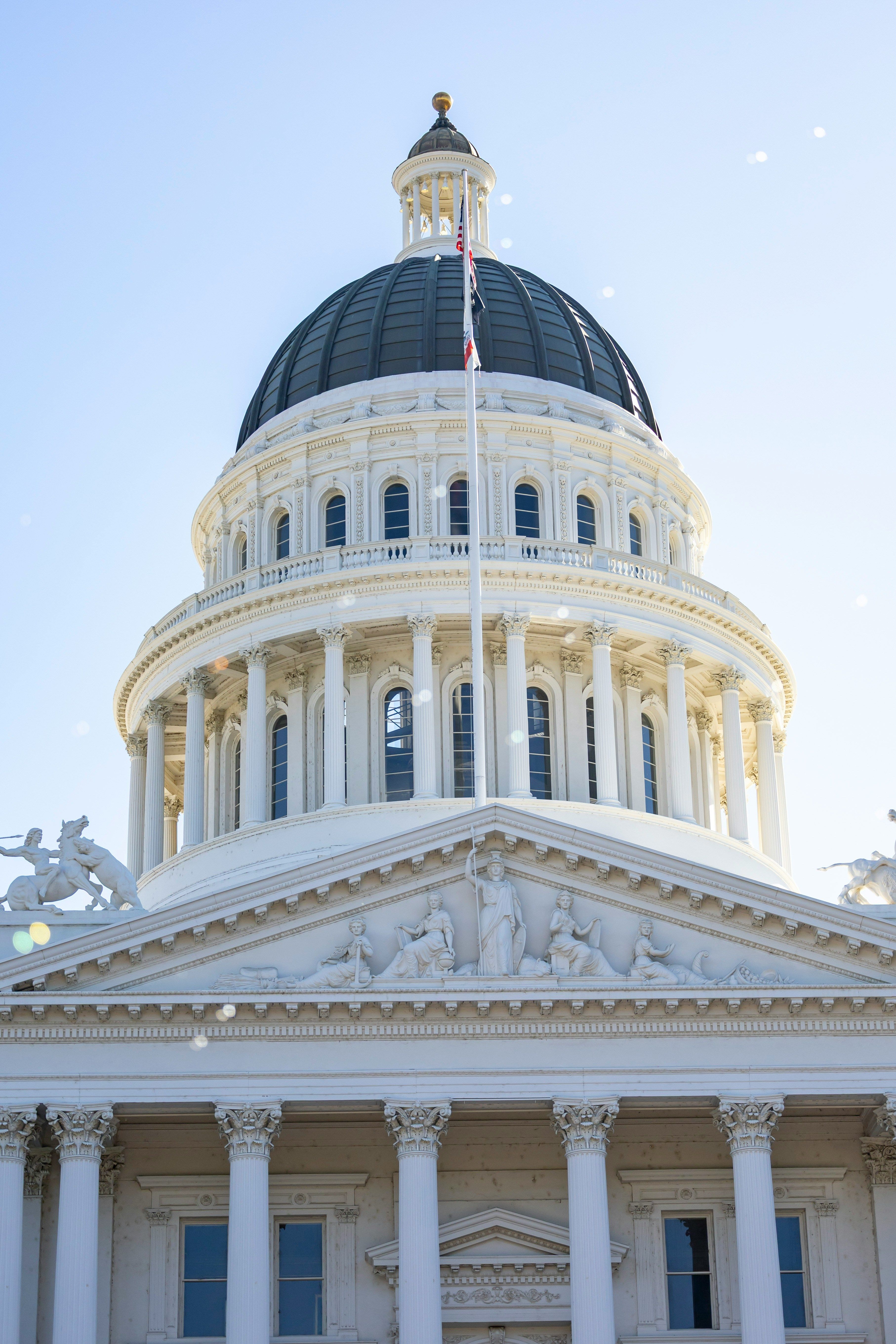 California State Capitol building in Sacramento